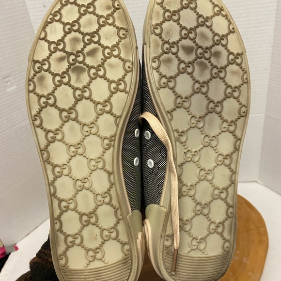 Retro Gucci Canvas Pastel Sneakers As Is - Picture 7 of 9